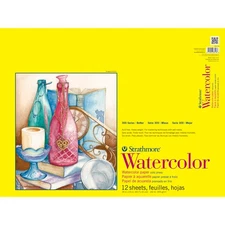 Strathmore Watercolor Paper Pad 18"X24" 12 Sheets