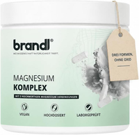 Magnesium Komplex Mit Bisglycinat, Citrat, Malat – 180 Hochdosierte Kapseln Mit