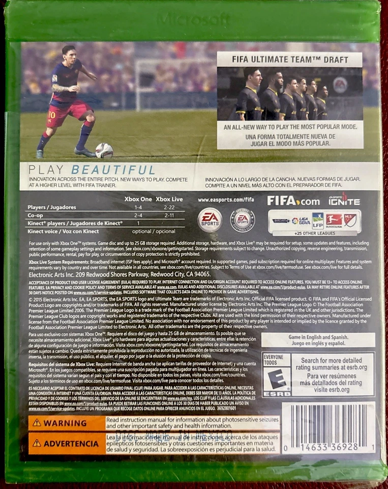FIFA 16 - Standard Edition - (Xbox 360, 2016) - Image 2 of 3