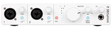 Arturia Dual Audio MIDI Interface MiniFuse 2 Music Production Software White