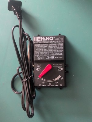 Mehano Model F352  HO / N Train Hobby Transformer 18 VDC 20 VAC tested