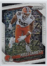 2025 Panini Prizm White Disco Prizm Myles Garrett #73 1o3q