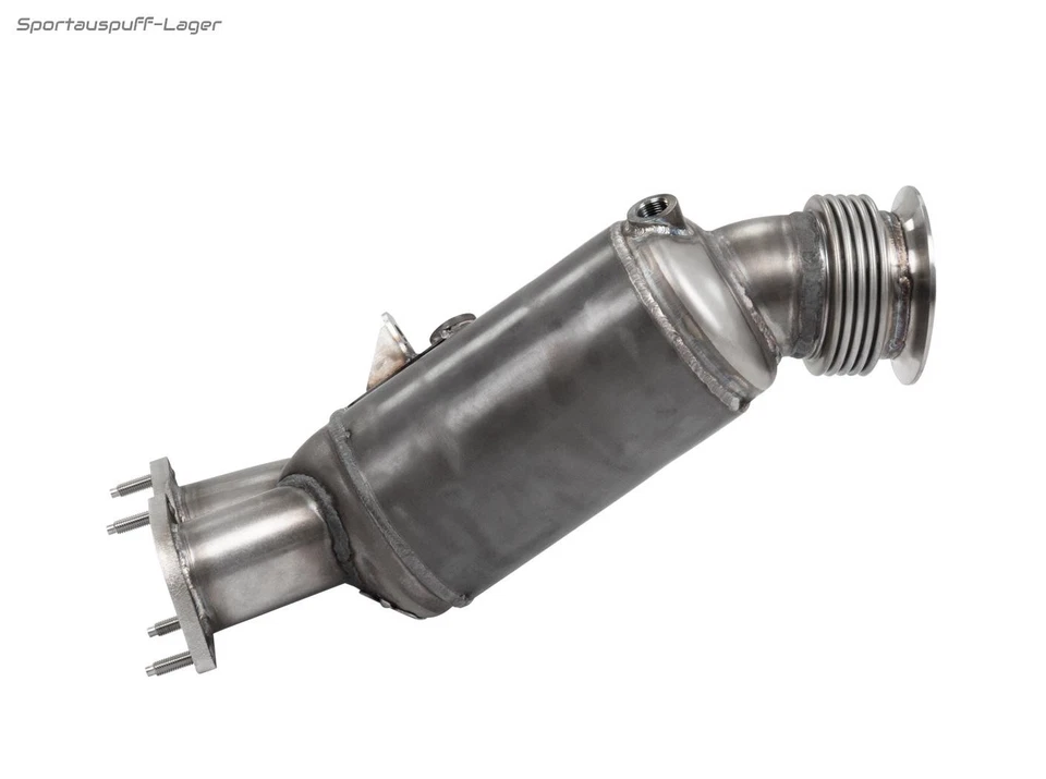 HJS Ø76mm Frontpipe mit Sport-Kat BMW 1er 135i Coupe E82 + Cabrio E88 (Euro 5) - Bild 4 von 4