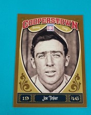 2013 Panini Cooperstown #8 Joe Tinker Chicago Cubs BASEBALL Card 6C
