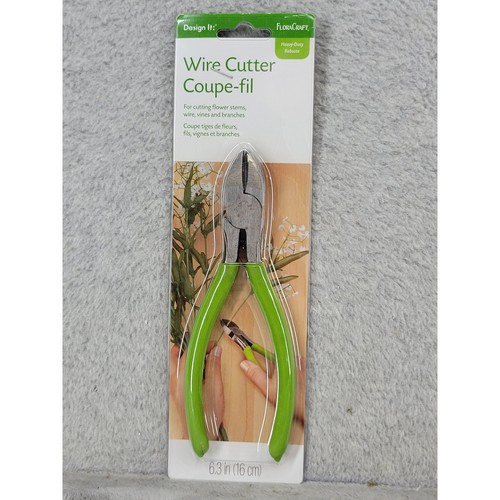 FloraCraft Design It Heavy Duty Wire Cutter 6.3 inch Floral Stem Tool RS9645