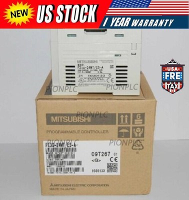 Mitsubishi FX3G-24MT/ES-A Programmable Controller One New FX3G24MT/ESA