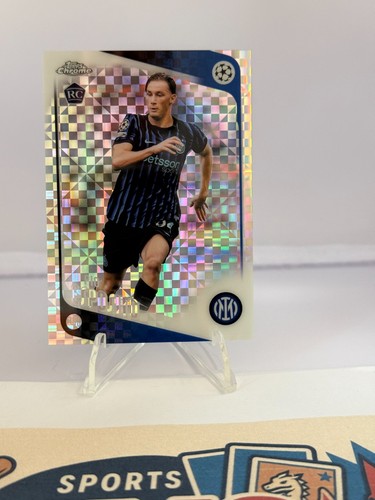 2025-26 Topps Chrome UEFA Club Competition Pio Esposito X-Fractor