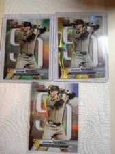 2025 Bowman's Best Jackson Merrill Lot. Gold Lava /50, Green /99 & Refractor