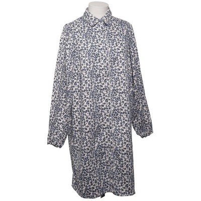Sora, Blusenkleid, Größe: 40, Blau/Weiß, Baumwolle/Lyocell, Leopard, Damen #TjM
