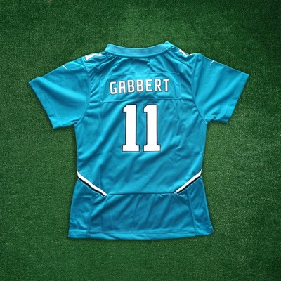 Blaine Gabbert NFL Nike Jacksonville Jaguars Home Teal Girls YOUTH Game Jersey