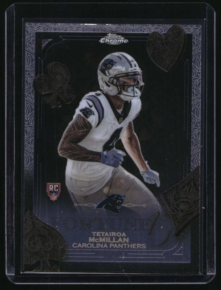 2025 Topps Chrome Fortune 15 #F15-19 Tetairoa McMillan RC
