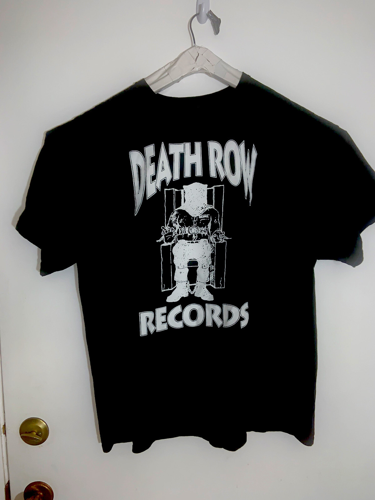FILA T shirt Death Row Records Hip Hop Rap Label Adulto Uomo 100% Cotone XXL