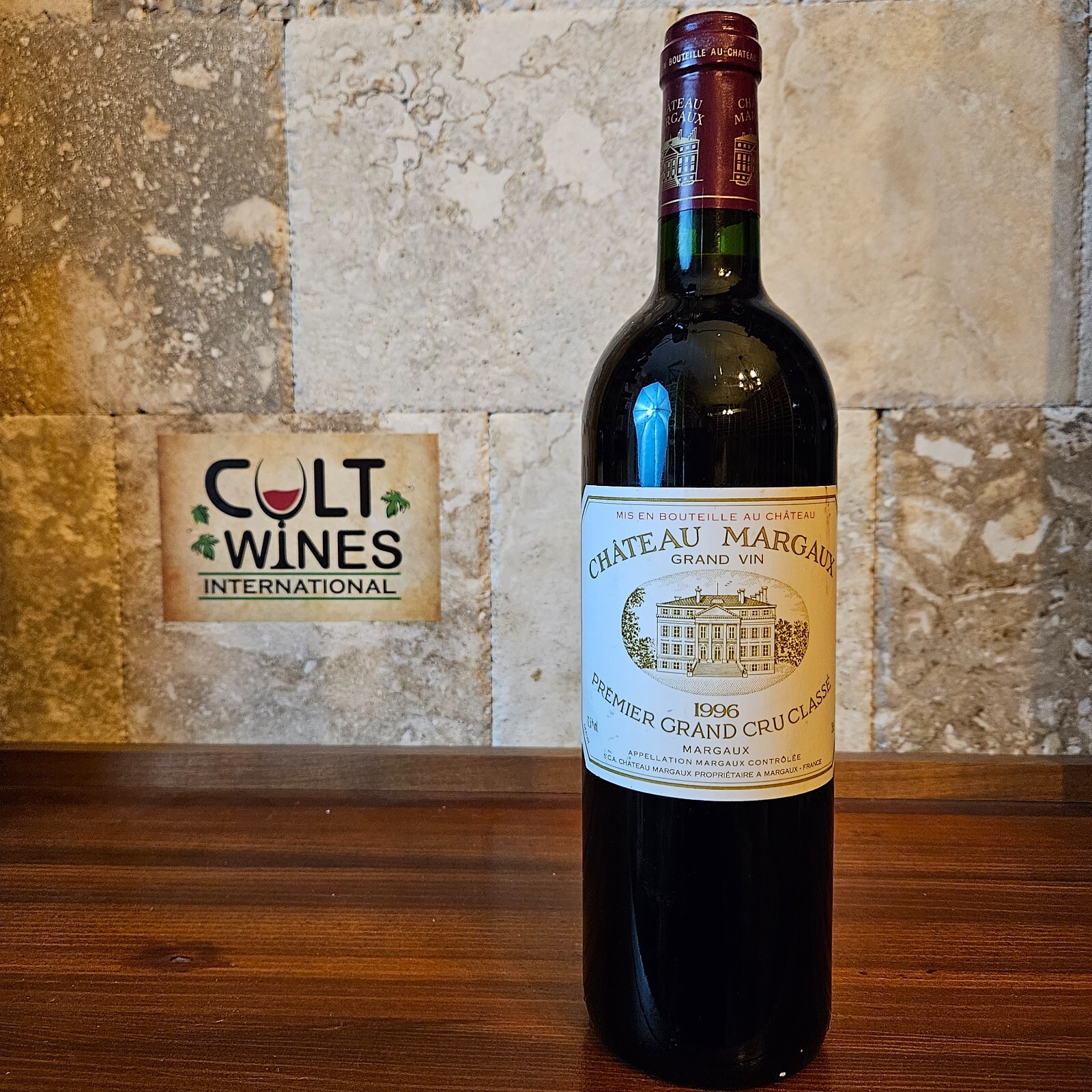 RP 100 pts! 1996 Chateau Margaux Bordeaux wine, Margaux