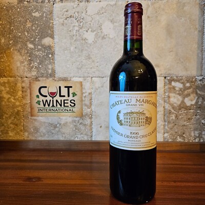 RP 100 pts! 1996 Chateau Margaux Bordeaux wine, Margaux