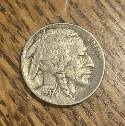 1937 D Buffalo Nickel VF Very Fine