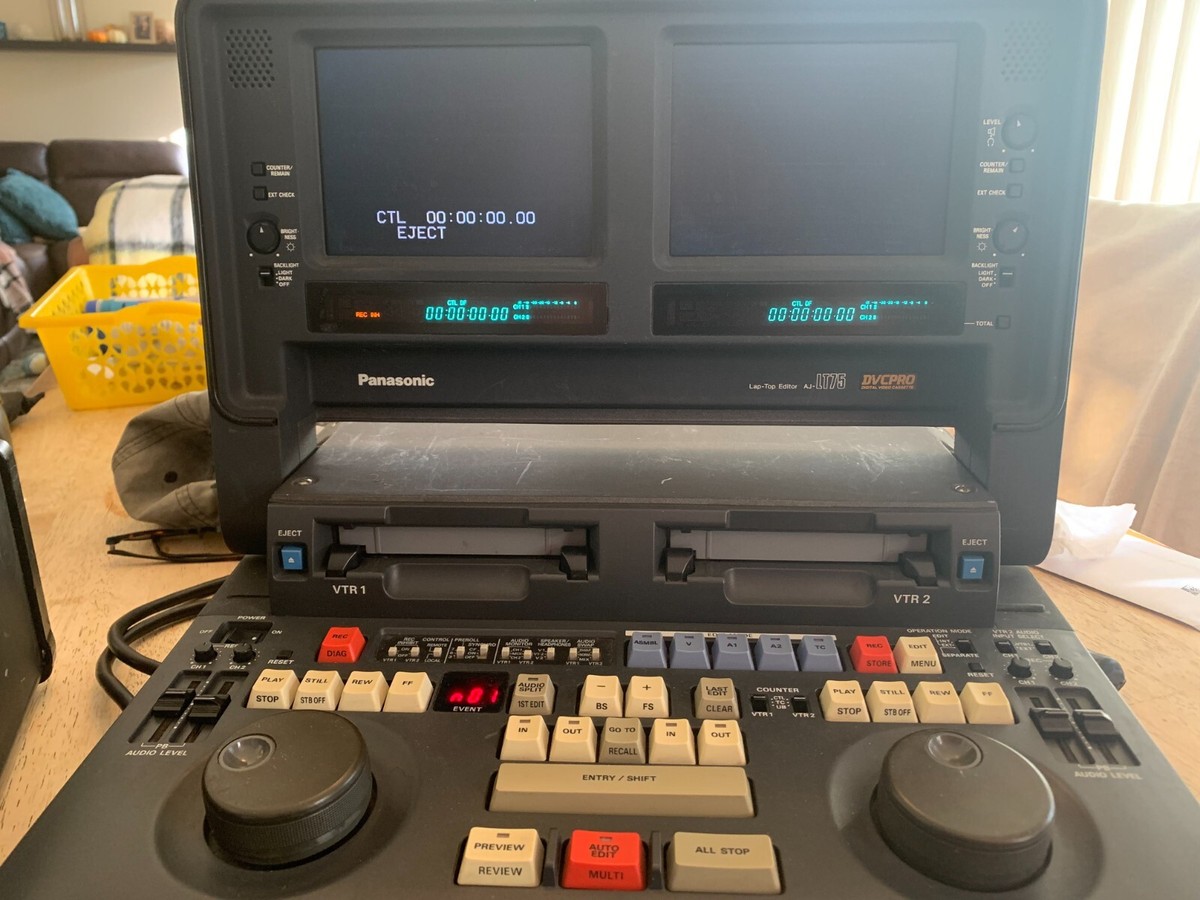 Panasonic AJ-LT75 DVCPRO Lap-Top Editor Digital Video Cassette