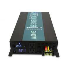60/72V to 120V DC to AC Power Inverter 3000w Pure Sine Wave Battery Inverter