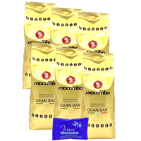Mocambo Gran Bar Selezione Oro Gold 6X 1000G | Ganze Bohnen | Milder Kaffee