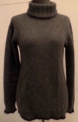Celine Pulli LUXUS DESIGN Dicker Kaschmir GR:  S  Super Weich & Warm! Grau