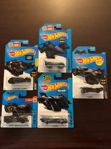 hot wheels batman set of 5