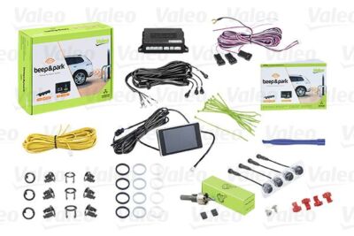 VALEO 632201 Kit2: 4x Sensoren + LCD Bildschirm passend für NISSAN OPEL
