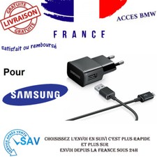 Original Chargeur Rapide 2A Samsung + Câble USB pour Samsung GT-i9000 Galaxy S 