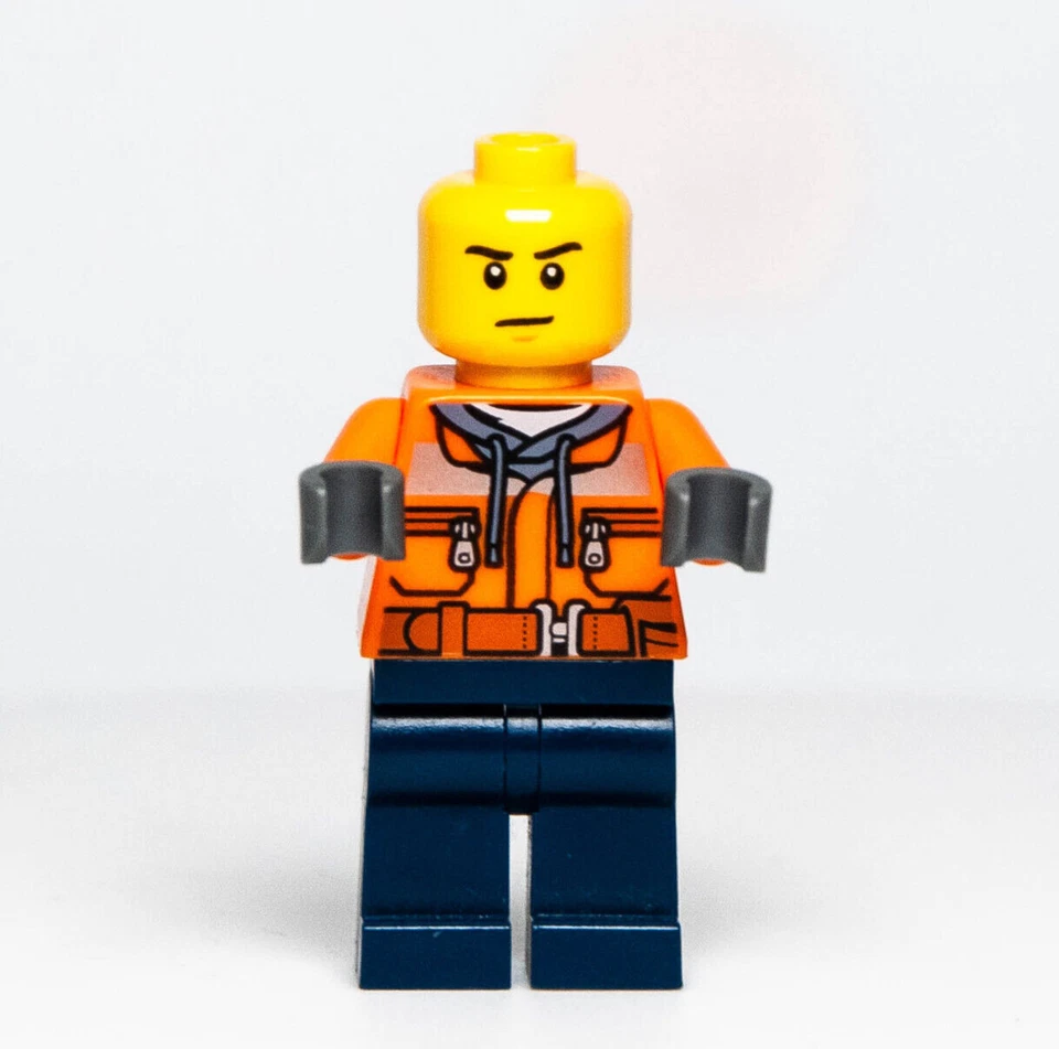 Lego City Fire Minifigura - Soldador en chaqueta de seguridad (cty1115) 60248 Foto 2 de 4