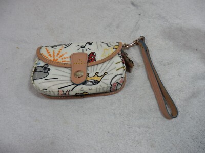Dooney and bourke Disney tinkerbell wristlet | Mercari Duney and Burke Tinkerbell wristlet display picture 1