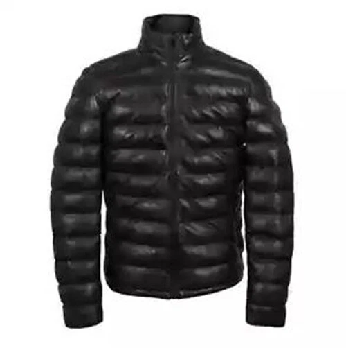 Men's Sheep Leather Puffer Jacket Winter Quilted Soft Leather Lightweight Jacket
Opens in a new wind
