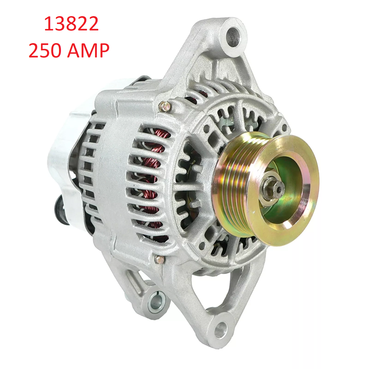 250 High Amp Alternator Jeep TJ L6 4.0L 242cid 1999 13822 | eBay
