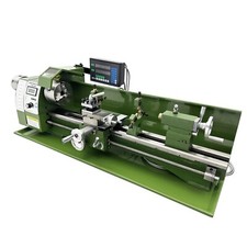 110V Double Chuck Precision Metal Lathe With Grating Ruler  8" X 29.5"
