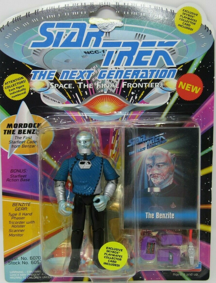 1993 Playmates Star Trek The Next Generation Series 2