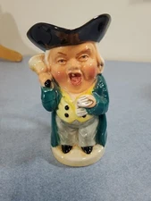 Vintage Burlington Ware OYEZ Collectible "Toby Jug" Town Crier Made in England.