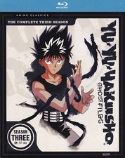 Yu Yu Hakusho: The Complete Third Season - Anime Classics BD, 2011, 3-Disc Set