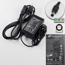 NEW FSP Group AC Power Adapter 12VDC, 5A, 5.5x2.1mm Plug 