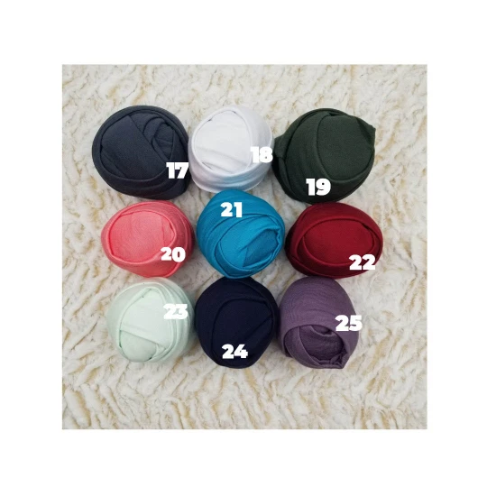 Newborn Wraps Stretch Solid Spandex Soft,Newborn Photo Props Swaddling,Layering  - Image 2 of 4