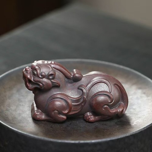 chinese Yixing Zisha pottery tea pet :pixiu 1209 - Picture 3 of 4