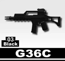 G36C Assault Rifle Good For LEGO Brick Military Swat ARMY USA BRICK
