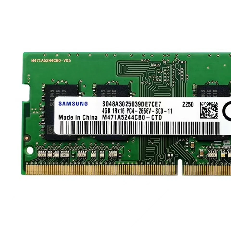 Samsung 4GB DDR4 2666MHz PC4-21300 Laptop SODIMM Memory Ram M471A5244CB0-CTD - Image 4 of 4