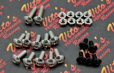 25 Piece Vito's Yamaha Banshee Fender Bolt Screw Nut Mount Kit Plastics Hardware