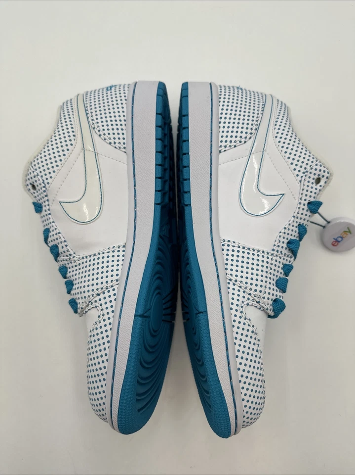 Jordan 1 Phat Low Laser Azul 2009 Talla 9 Nuevo 338145-141 Foto 4 de 4