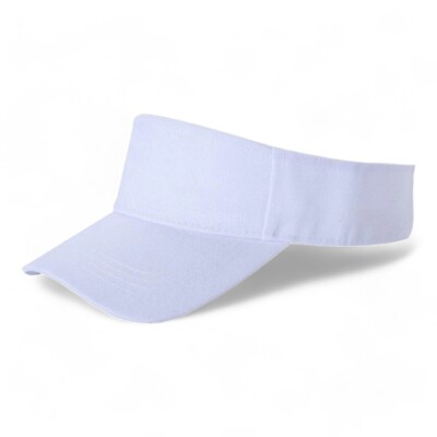 Adjustable Visor Sun Hat Golf Tennis Beach Cap Plain Colors Men Women Summer