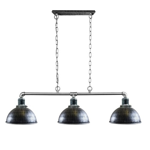 Lámpara de techo colgante vintage de 3 vías Steampunk colgante sobre mesa de comedor Reino Unido - Imagen 15 de 17