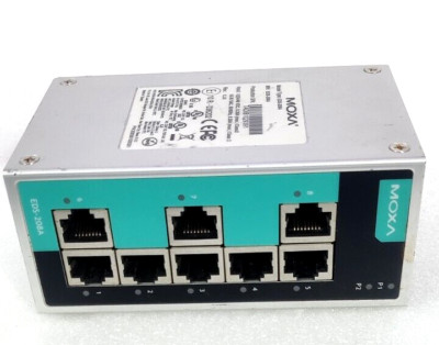 Moxa EDS-208A Unmanaged Industrie-Ethernet-Switch 8-Port