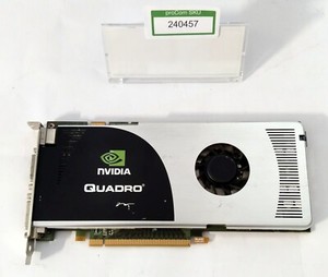 Grafikkarte / Nvidia Quadro FX3700 / 2xDVI / 512 MB GDDR3 / PCI-E / Workstation