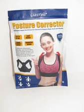 NEW CARETRAS POSTURE CORRECTOR ADJUSTABLE UPPER BACK SUPPORT SZ XL 36"-44"