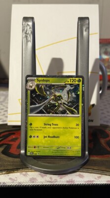 Spidops SVP 009 Scarlet & Violet Cosmos Holo Black Star Promo Pokemon TCG LP/NM