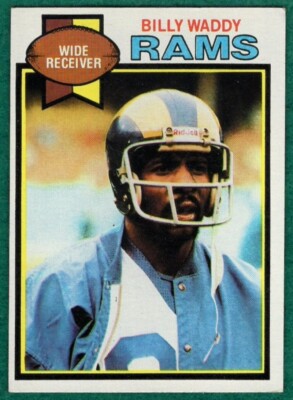 Billy Waddy - 1979 Topps #498 - Los Angeles Rams Football Card