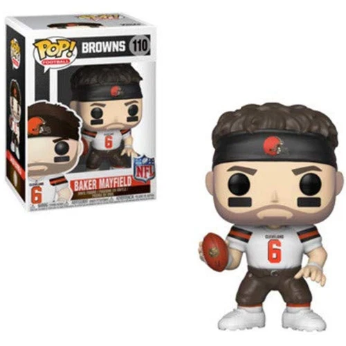 FUNKO POP! FOOTBALL BAKER MAYFIELD CLEVELAND BROWNS NFL DRAFT VINYL FIGURE - NEW