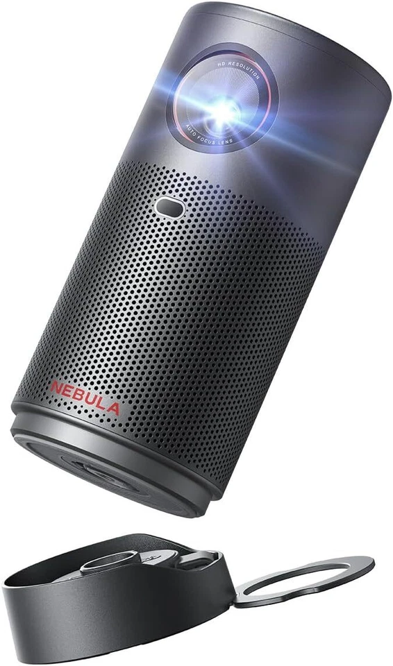 NEBULA Capsule Air Google TV Projector Portable 2H Play Officially Licensed NFLX